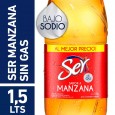 AGUA SER MANZANA 1,5 lt ( u x b 6)
