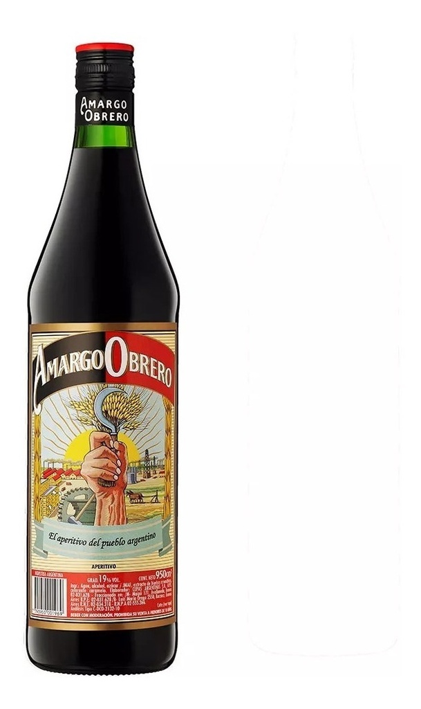 AMARGO OBRERO 950 cc ( u x b 12)