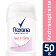 ANTITRANSPIRANTE FEMENINO REXONA BAR.NUTRITI 50 gr ( u x b 12)