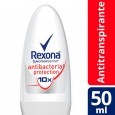 ANTITRANSPIRANTE FEMENINO REXONA ROLL ON ANTIBACTERIAL 50 ml ( u x b 12)