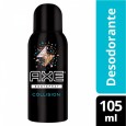 ANTITRANSPIRANTE MASCULINO AXE COLLISION 90 gr ( u x b 12)
