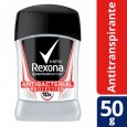 ANTITRANSPIRANTE MASCULINO REXONA BARRA ANTIBACTERIAL 50 gr ( u x b 12)