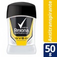ANTITRANSPIRANTE MASCULINO REXONA BARRA V8 50 gr ( u x b 12)
