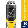 ANTITRANSPIRANTE MASCULINO REXONA V8 90 gr ( u x b 12)