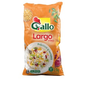 ARROZ GALLO G.LARGO BSA 1 kg ( u x b 10)