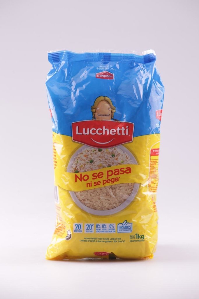 ARROZ LUCCHETTI PARB.BSA 1 kg ( u x b 10)