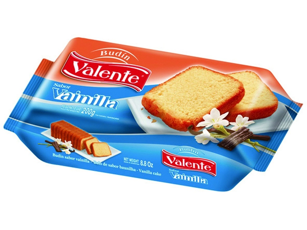 BUDIN VALENTE VAINILLA 170 gr ( u x b 15)