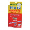 CEPILLO DENTAL COLGATE PREMIUM .U.MED 14X12 un ( u x b 6)