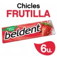 CHICLE BELDENT FRUTILLA 20 un ( u x b 20)