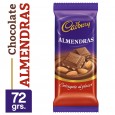 CHOCOLATE CADBURY ALMENDRAS 72 gr ( u x b 28)