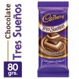 CHOCOLATE CADBURY TRES SUENOS 80 gr ( u x b 28)