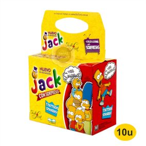 CHOCOLATE JACK HUEVO 14 gr ( u x b 10)