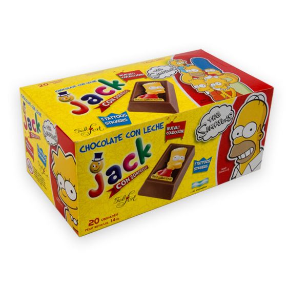 CHOCOLATE JACK LECH.SORP. 14 gr ( u x b 20)