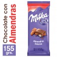 CHOCOLATE MILKA ALMENDRA 155 gr ( u x b 48)