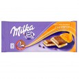 CHOCOLATE MILKA CAST.CARAM. 155 gr ( u x b 48)