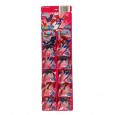 CHUPETIN CRAZY FRUTILLA ( u x b 10)