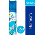 DESODORANTE DE AMBIENTE GLADE HARMONY 360 cc ( u x b 6)