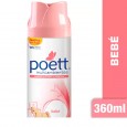 DESODORANTE DE AMBIENTE POETT BEBE 360 cc ( u x b 6)