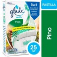 DESODORANTE DE INODORO GLADE PINO MIX 25 gr ( u x b 24)
