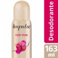DESODORANTE FEMENINO IMPULSE VERY PINK 107 gr ( u x b 12)