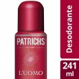 DESODORANTE MASCULINO PATRICHS LUOMO 155 gr ( u x b 12)