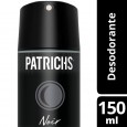 DESODORANTE MASCULINO PATRICHS NOIR 97 gr ( u x b 12)