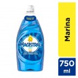 [592] DETERGENTE MAGISTRAL MARINA AZUL 750 ml ( u x b 18)
