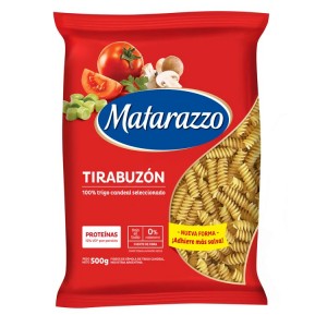 FIDEO MATARAZZO TIRABUZON 500 gr ( u x b 15)