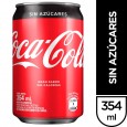 GASEOSA COCA COLA S/AZUC.LATA 354 cc ( u x b 6)
