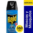 [1215] INSECTICIDA RAID AZUL M.M.M. 360 cc ( u x b 12)