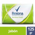 JABON DE TOCADOR REXONA BAMBO FRESH 125 gr ( u x b 72)