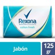 JABON DE TOCADOR REXONA COTON FRESH 125 gr ( u x b 72)