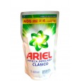 JABON LIQUIDO ARIEL CLACICO PAUCH X 400 CC ( u x b 12)