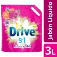 JABON LIQUIDO DRIVE ROS.LILA D.P 3 lt ( u x b 4)