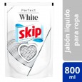 JABON LIQUIDO SKIP WHITE D.P. 800 ml ( u x b 12)