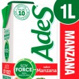 JUGO ADES MANZANA 1 lt ( u x b 8)
