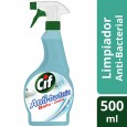 LIMPIADOR CIF ANTIBACTERIAL GATILLO 500 cc ( u x b 12)