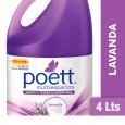 LIMPIADOR POETT LAVANDA 4 lt ( u x b 3)