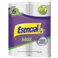 PAPEL HIGIENICO ESENCIAL MAX 6X80 mt ( u x b 10)