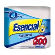 PAPEL HIGIENICO ESENCIAL NATURAL 4X50 mt ( u x b 12)