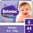 PAÑAL BABYSEC PREMIUM HIP.GDE 44 un ( u x b 3)