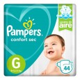 PAÑAL PAMPERS CONFORT HIPERPACK GDE 46 un ( u x b 4)
