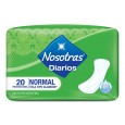 PROTECTOR FEMENINO NOSOTRAS DIARIOS 20 un ( u x b 36)
