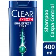 SHAMPOO CLEAR DUAL 2EN1 400 ml ( u x b 12)