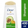 SHAMPOO DOVE RIT.FORTALA 400 ml ( u x b 12)