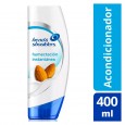 SHAMPOO HEAD SHOULDERS HUMECTANTE 400 cc ( u x b 12)