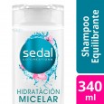 SHAMPOO SEDAL HID.MICELAR 340 ml ( u x b 12)