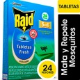 TABLETA RAID MOSQ. 24 un ( u x b 80)