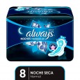 TOALLITA FEMENINA ALWAYS NOC.SEC C.A 8 un ( u x b 24)