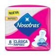 TOALLITA FEMENINA NOSOTRAS INV.CLASICA 8 un ( u x b 30)